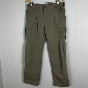 5.11 Tactical Stryke Beige Cargo Pants Mens Size 34 x 30 Rugged Durable Ripstop‎